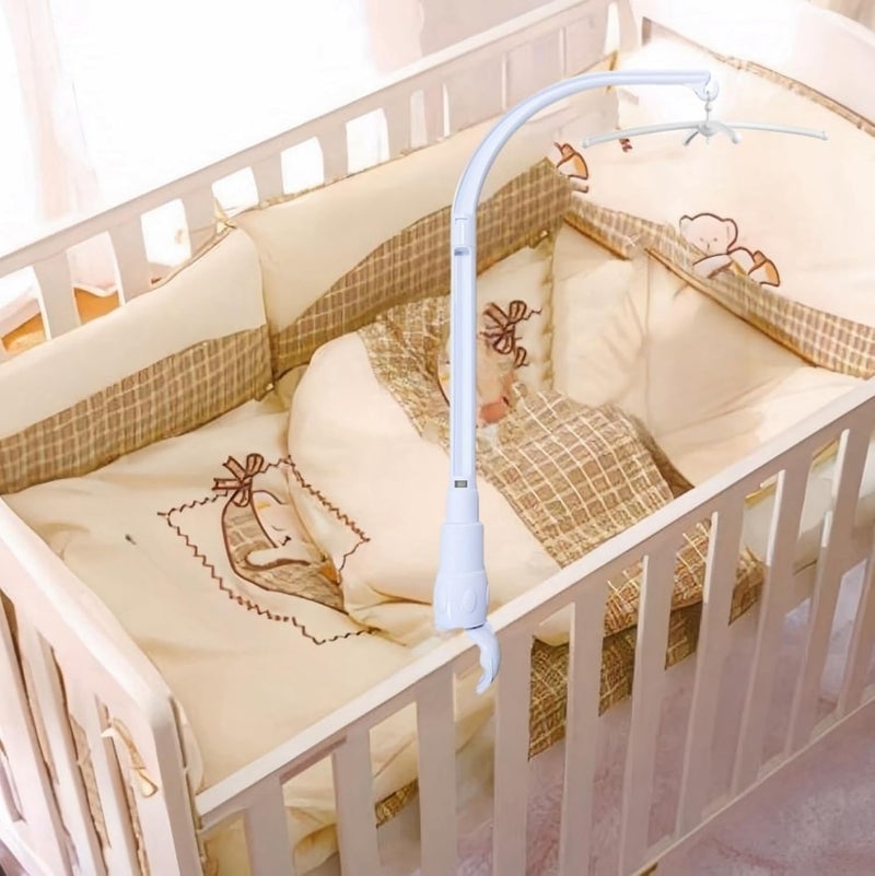 Accfore DIY 23 inches Crib Mobile Arm Nursery Mobile arm Baby Mobile Hanger, Mobile arm for Crib,The Claw Part can be Adjusted Width,DIY Toy Decoration - Image 5
